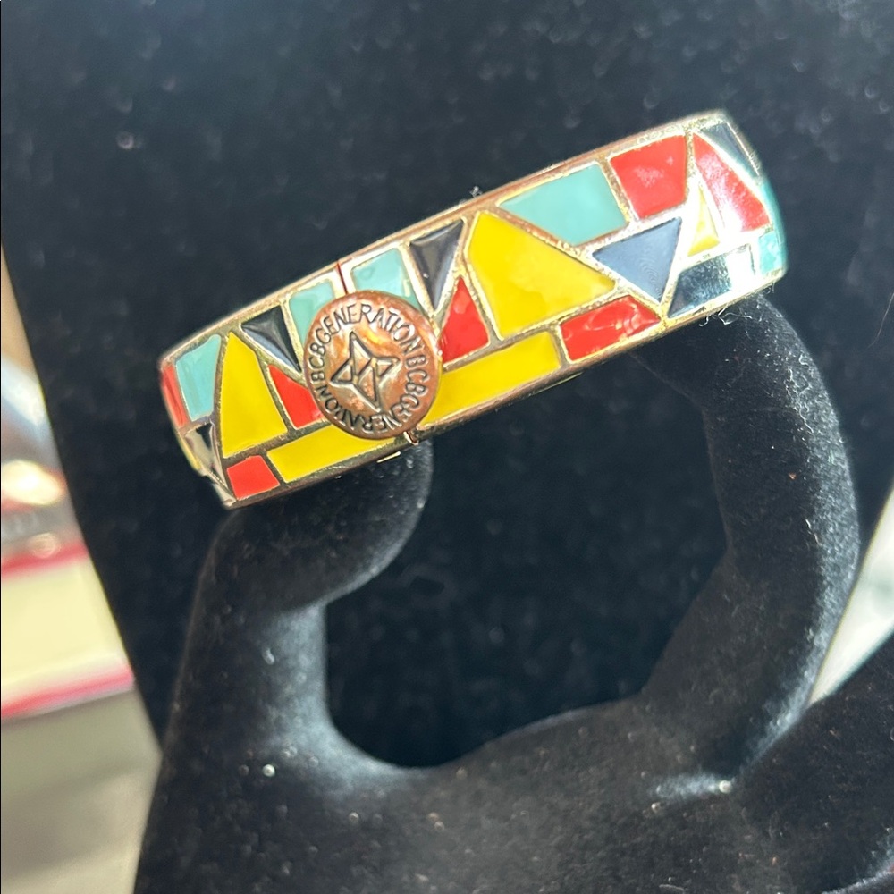 BCBGeneration Colorful Geometric Bracelet